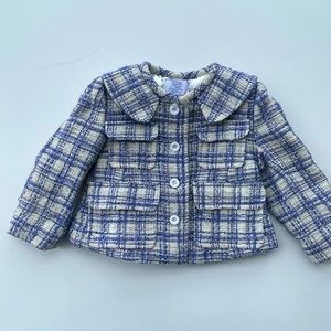 Baby CZ tweed jacket